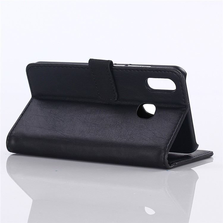 Crazy Horse Texture Retro Leather Flip Case for Samsung Galaxy A20e - Black-6