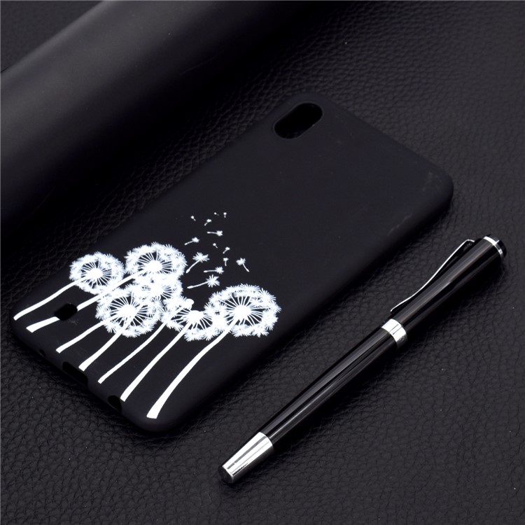 Matte Pattern Printing TPU Soft Mobile Cover for Samsung Galaxy A10 - Dandelion-6