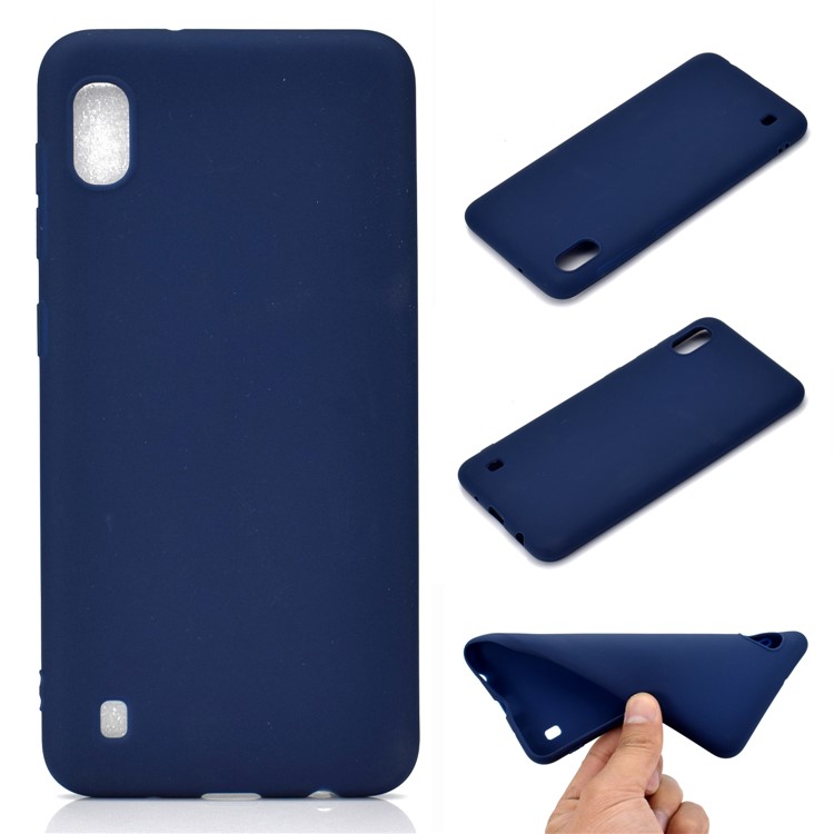 Soft Frosted TPU Phone Case for Samsung Galaxy A10 - White-2