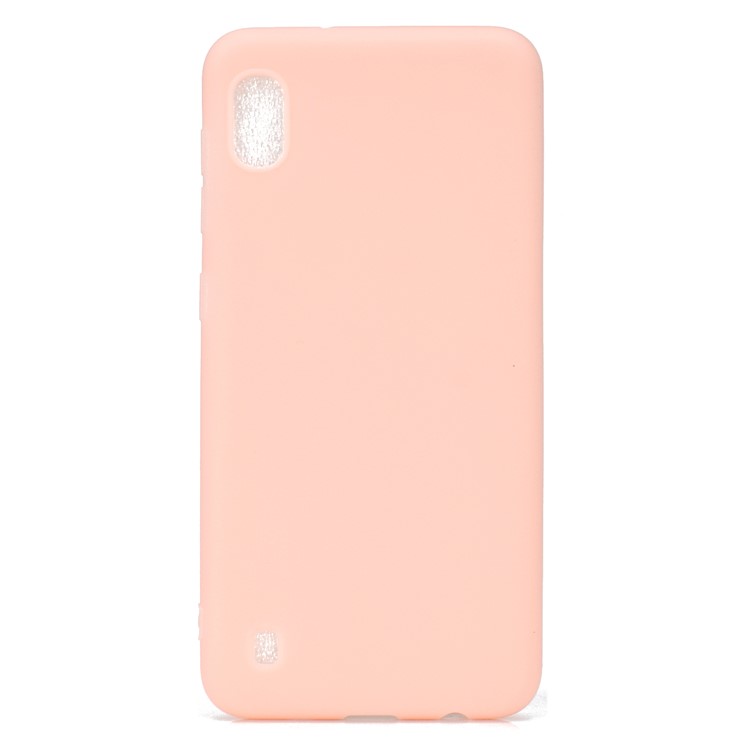 Soft Frosted TPU Phone Case for Samsung Galaxy A10 - Pink-2