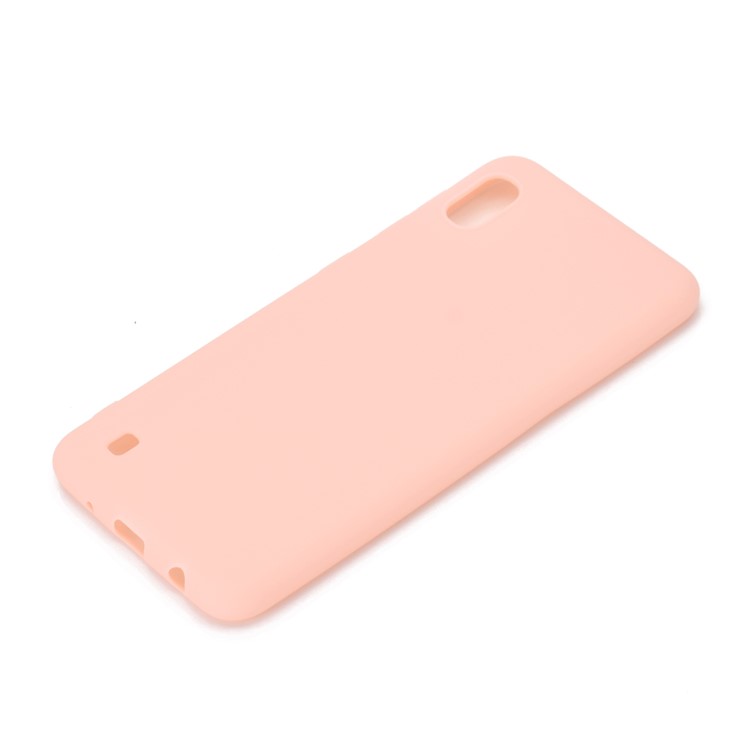 Soft Frosted TPU Phone Case for Samsung Galaxy A10 - Pink-3