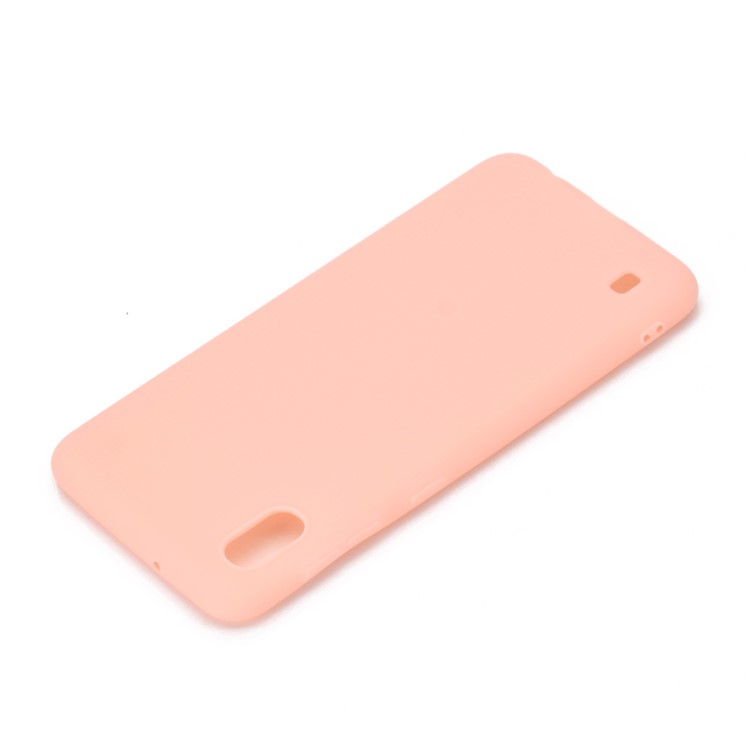 Soft Frosted TPU Phone Case for Samsung Galaxy A10 - Pink-4
