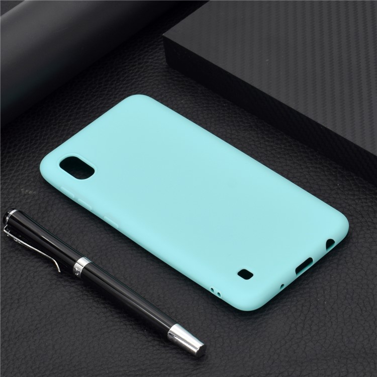 Soft Frosted TPU Phone Case for Samsung Galaxy A10 - Baby Blue-6