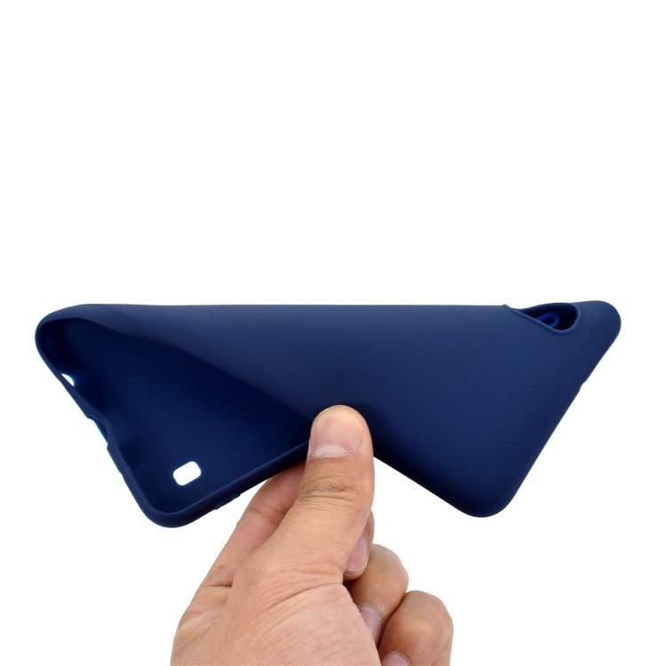 Soft Frosted TPU Phone Case for Samsung Galaxy A10 - Dark Blue-4