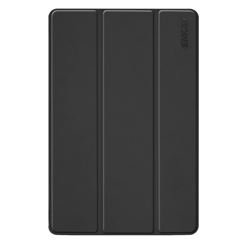 Enkay Hat Prince Tri-fold Stand Couver Smart Cover Pour Samsung Galaxy Tab S5e T720 / T725 - le Noir