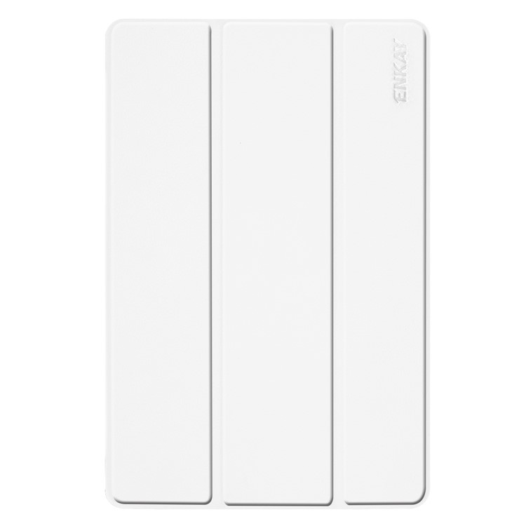 ENKAY Tri-fold Stand Leather Smart Cover for Samsung Galaxy Tab S5e T720 / T725 - White-2