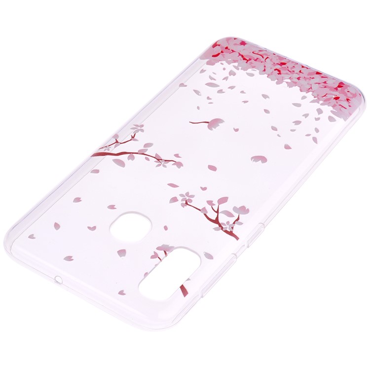Pattern Printing TPU Case for Samsung Galaxy A30 / A20 - Beautiful Flowers-4