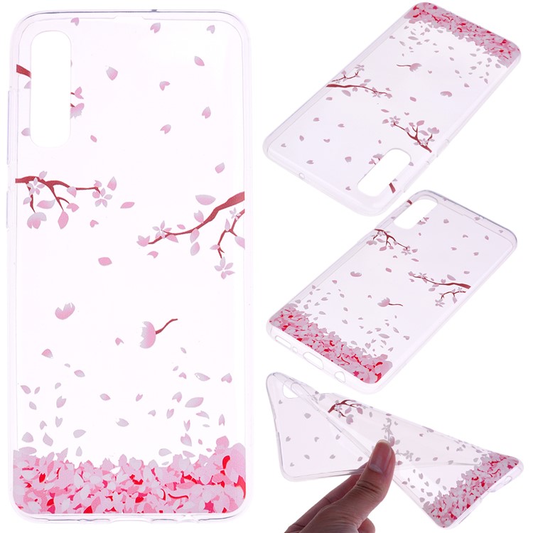 Coque En TPU Pour Samsung Galaxy A70 - Belles Fleurs-1