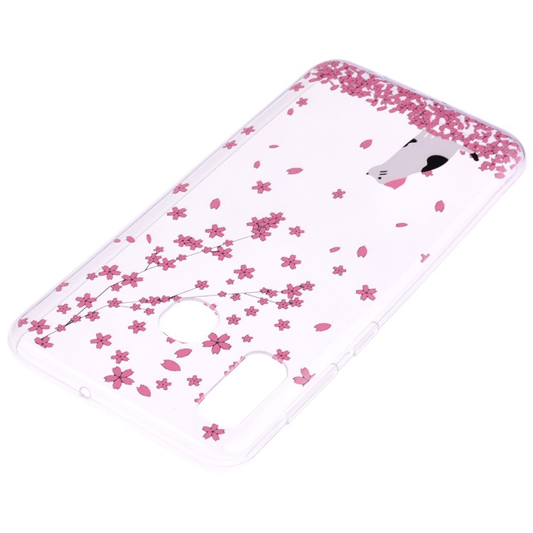 Pattern Printing TPU Case for Samsung Galaxy A20e - Vivid Flower-4