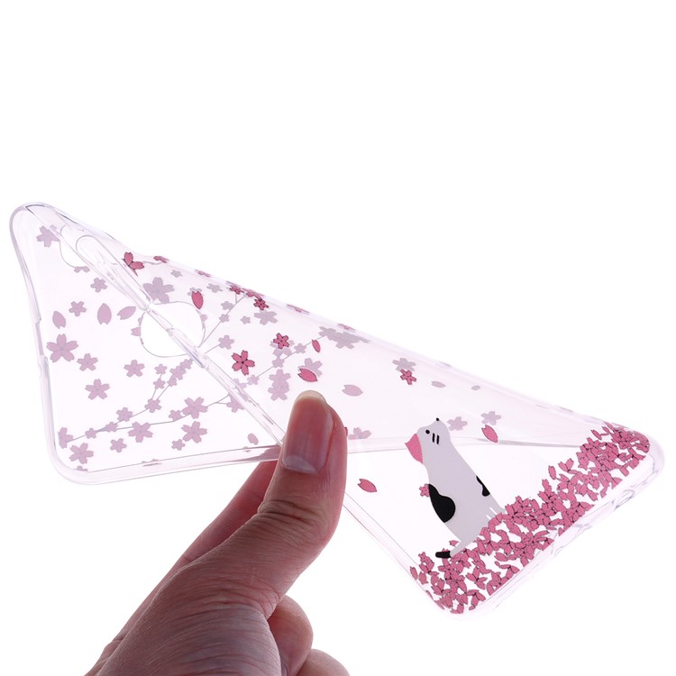 Pattern Printing TPU Case for Samsung Galaxy A20e - Vivid Flower-5