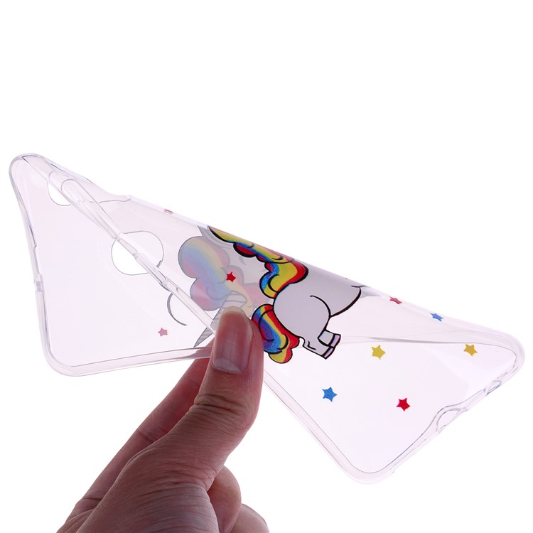Pattern Printing TPU Case for Samsung Galaxy A20e - Unicorn-5