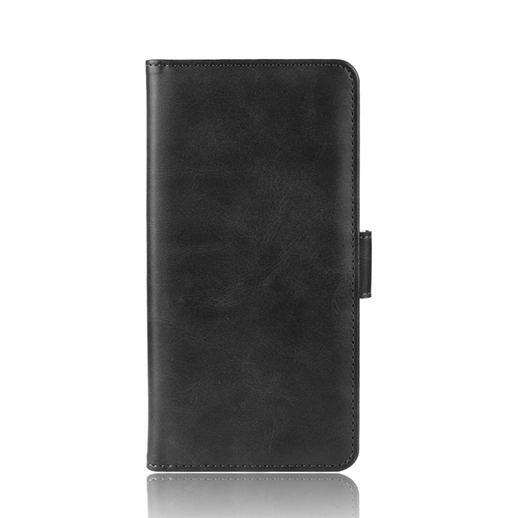 Wallet Stand Leather Cell Phone Case for Samsung Galaxy A70 - Black-3