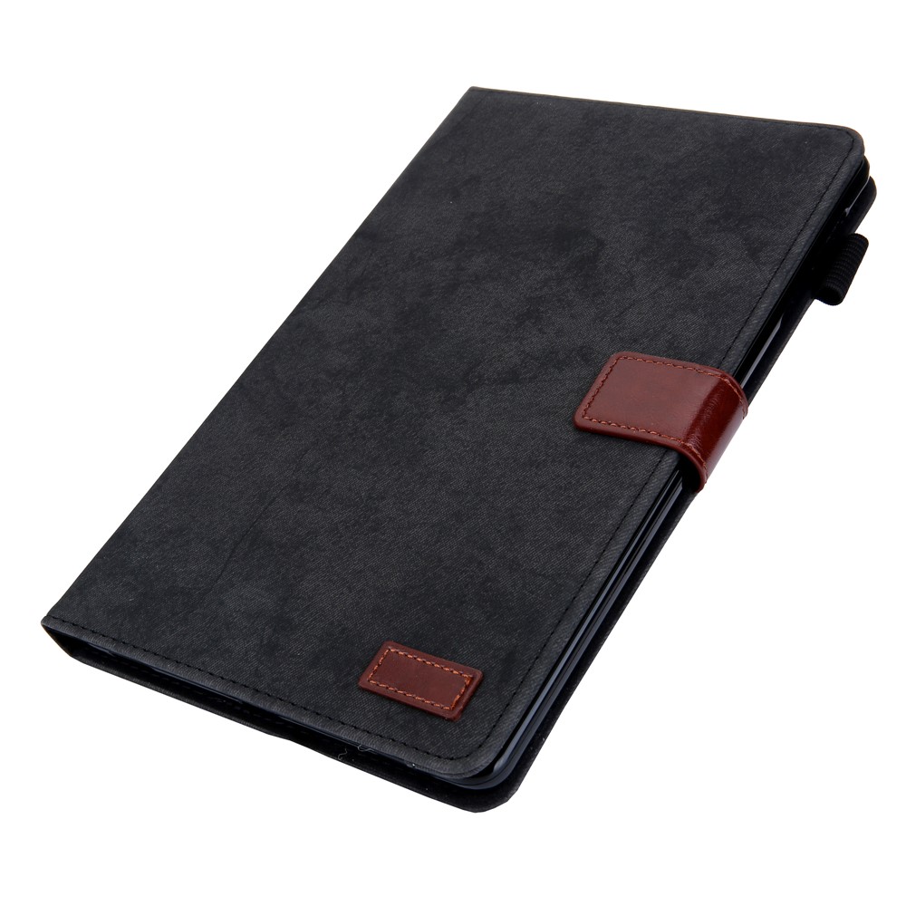 Estilo De Negocios Auto Despierto & Estuche De Cuero Para Dormir Con Almacenamiento De Tarjetas Para Samsung Galaxy Tab A 10.1 (2019) SM-T510 / SM-T515 - Negro-3