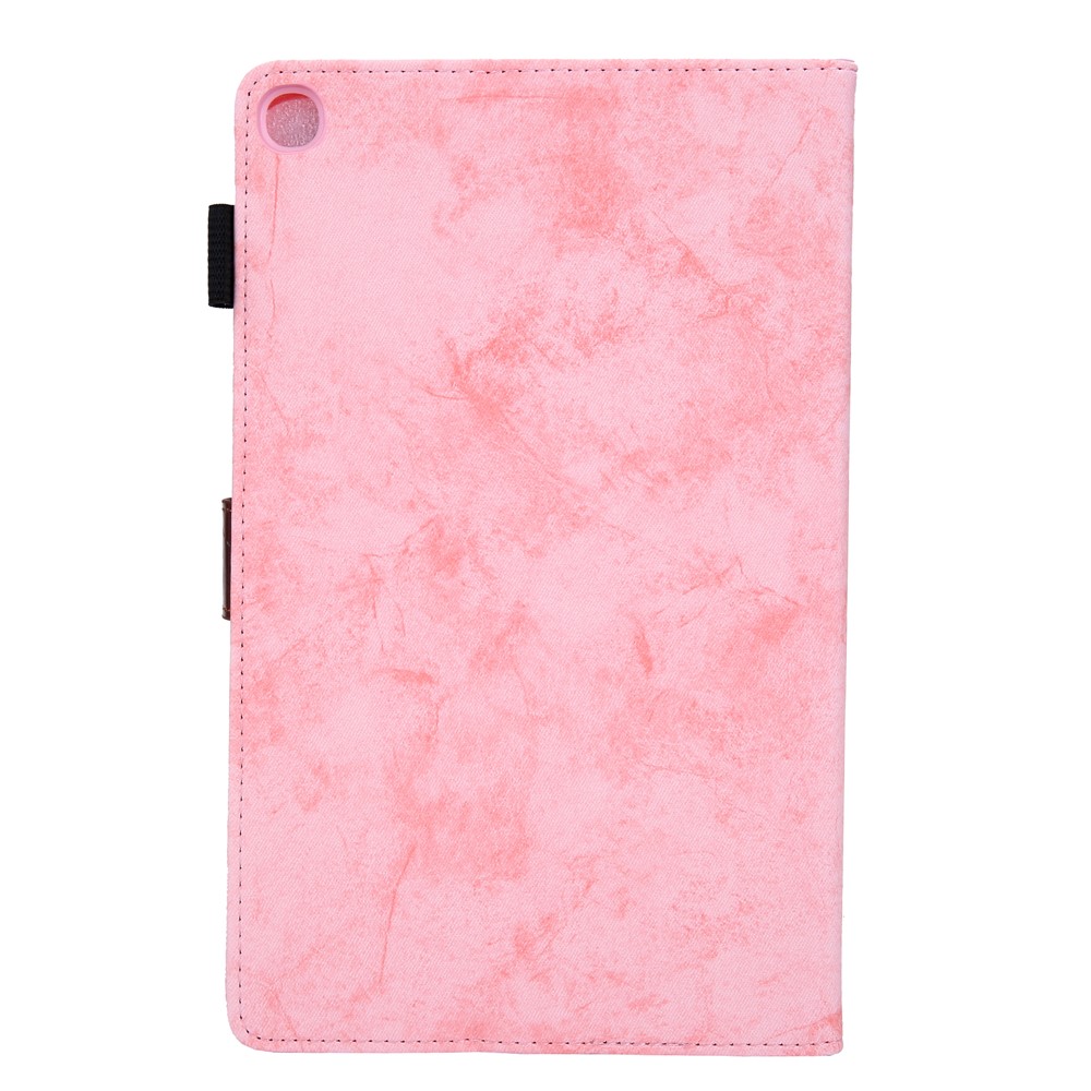 Business Style Auto Wake & Sleep Leather Case with Card Storage for Samsung Galaxy TAB A 10.1 (2019) SM-T510/SM-T515 - Pink-2