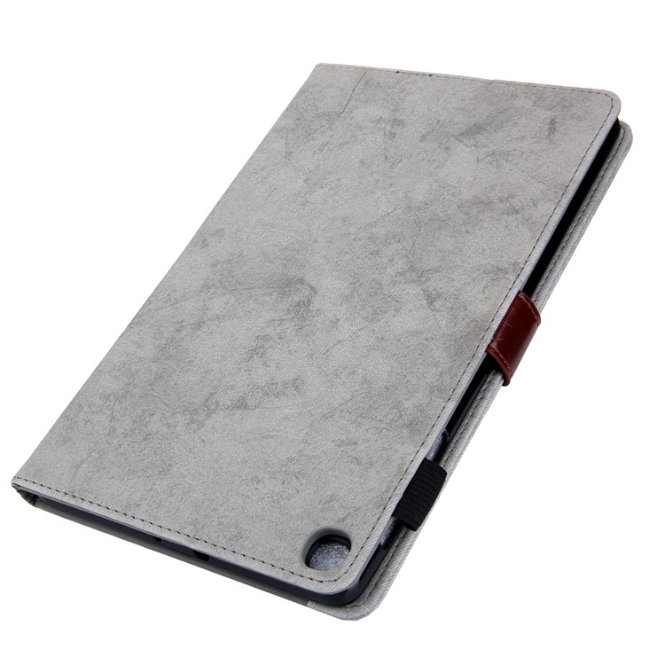 Business Style Auto Wake & Sleep Leather Case with Card Storage for Samsung Galaxy TAB A 10.1 (2019) SM-T510/SM-T515 - Grey-4