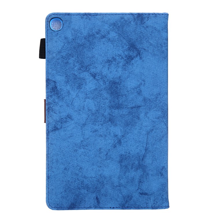 Business Style Auto Wake & Sleep Leather Case with Card Storage for Samsung Galaxy TAB A 10.1 (2019) SM-T510/SM-T515 - Blue-2