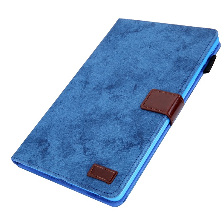 Business Style Auto Wake & Sleep Leather Case with Card Storage for Samsung Galaxy TAB A 10.1 (2019) SM-T510/SM-T515 - Blue-3