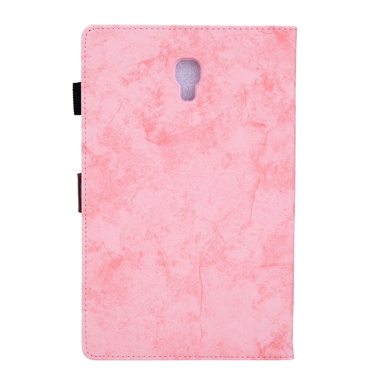 Business Style Auto Wake & Sleep Leather Case with Card Storage for Samsung Galaxy Tab A 10.5 (2018) T590 T595 - Pink-2