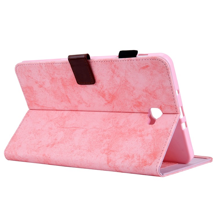 Business Style Auto Wake & Sleep Leather Case with Card Storage for Samsung Galaxy Tab A 10.1 (2016) T580 / T585 - Pink-6