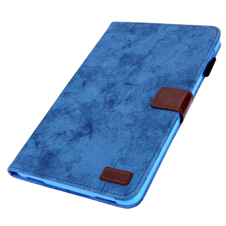 Business Style Auto Wake & Sleep Auto Wake & Sleep Leather Case with Card Storage for Samsung Galaxy Tab A 10.1 (2016) T580 / T585 - Blue-3