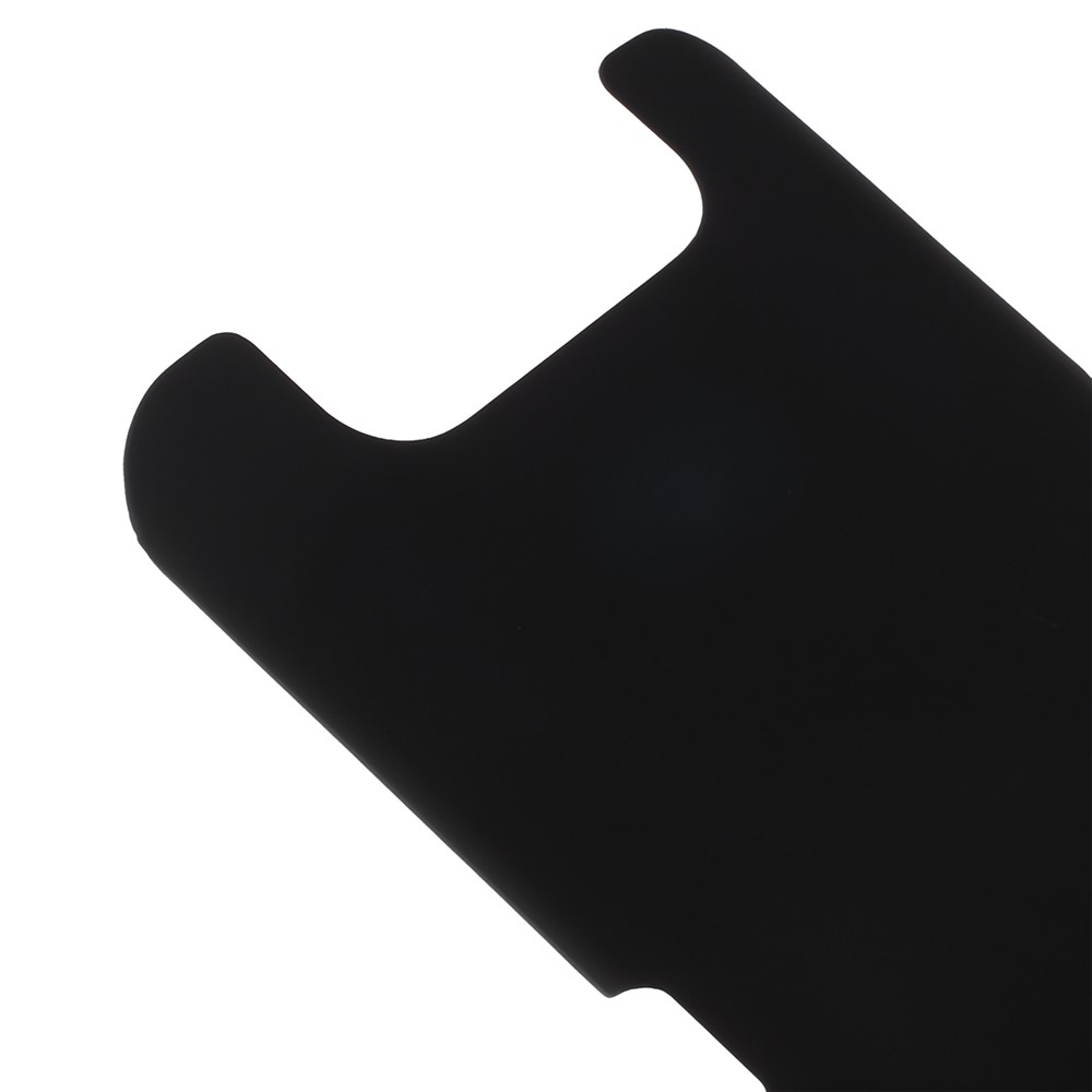 Glossy Rubberized Hard PC Phone Case for Samsung Galaxy A80 / A90 - Black-4