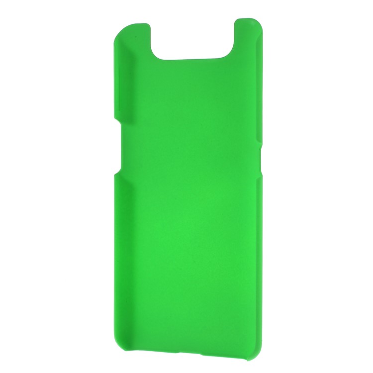 Glossy Rubberized Hard PC Phone Case for Samsung Galaxy A80 / A90 - Green-3