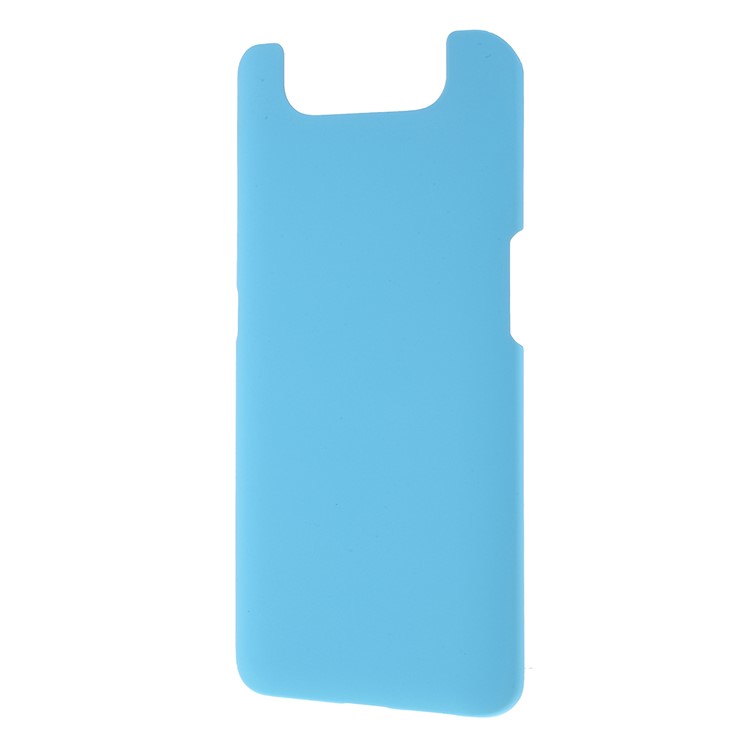 Glossy Rubberized Hard PC Phone Case for Samsung Galaxy A80 / A90 - Baby Blue-2