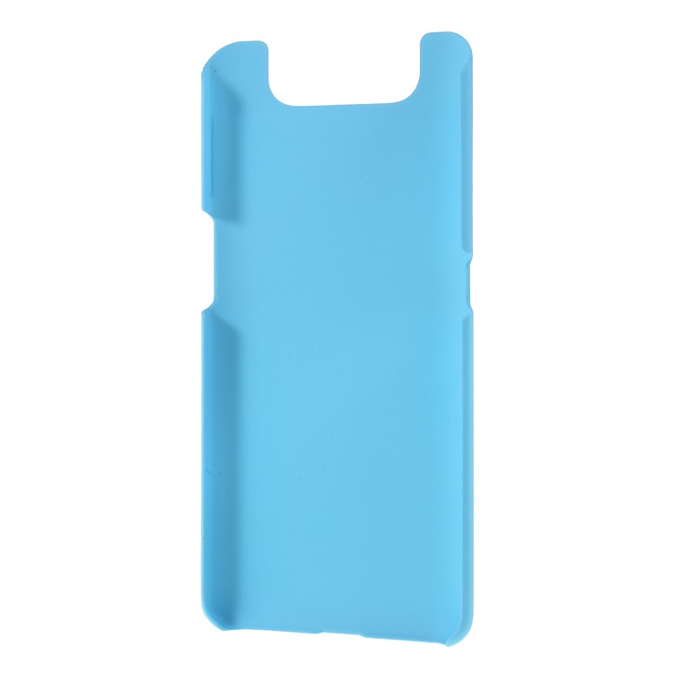 Glossy Rubberized Hard PC Phone Case for Samsung Galaxy A80 / A90 - Baby Blue-3