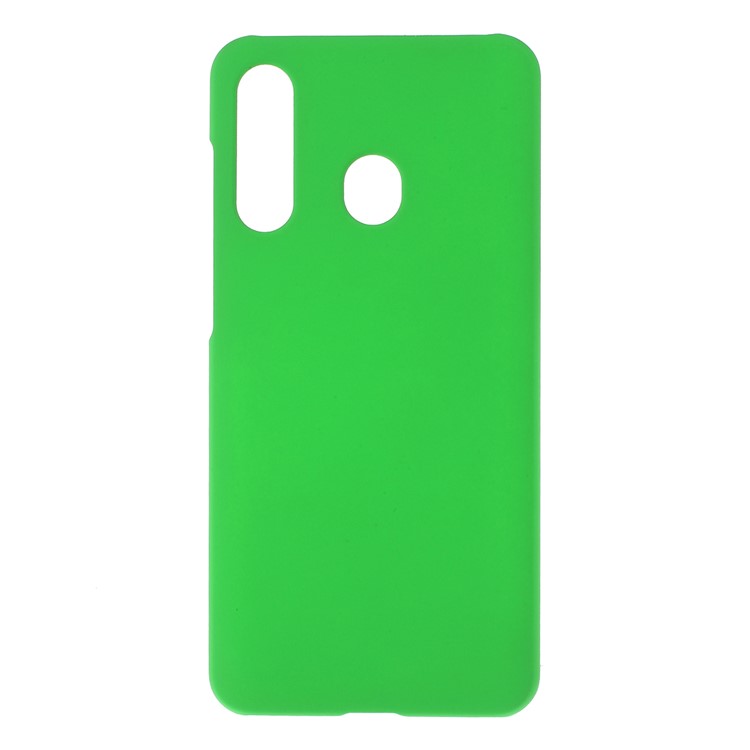Glossy Rubberized PC Hard Case for Samsung Galaxy A60 - Green-1
