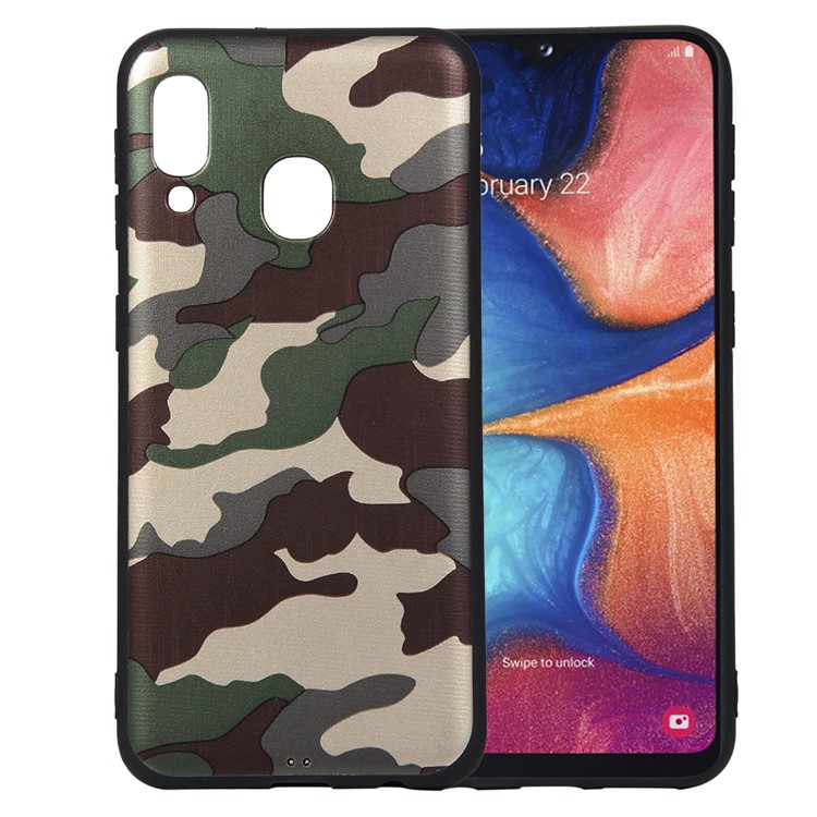 coque samsung a20e camouflage