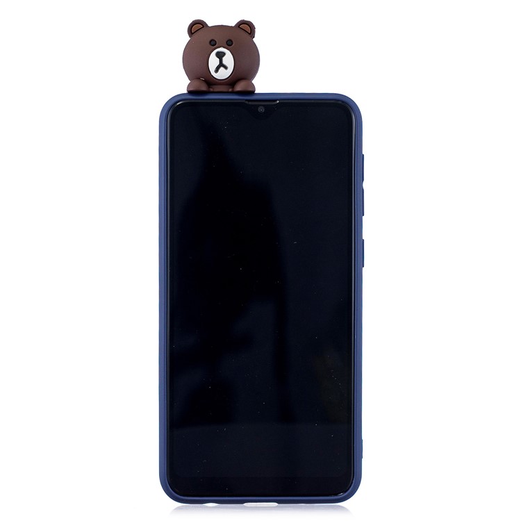 3D Animal Doll Pattern TPU Gel Protective Phone Cover for Samsung Galaxy M10 - Bear-3