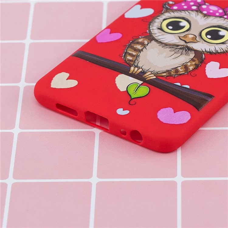3D Animal Doll Pattern Soft TPU Phone Case for Samsung Galaxy A70 - Female Owl-7