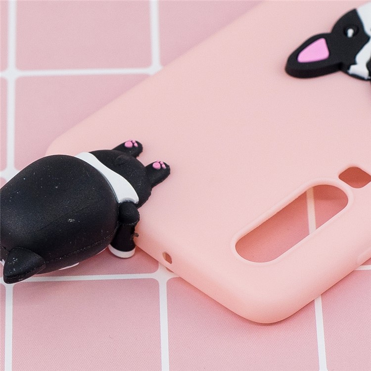 3D Animal Doll Pattern Soft TPU Phone Case for Samsung Galaxy A70 - Dog-10