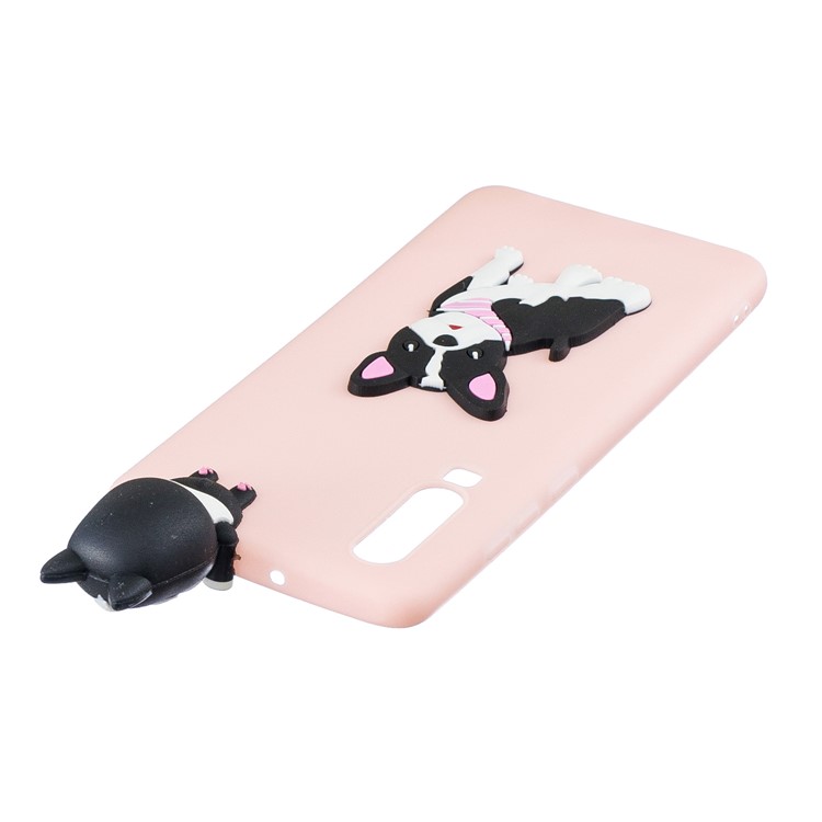 3D Animal Doll Pattern Soft TPU Phone Case for Samsung Galaxy A70 - Dog-5