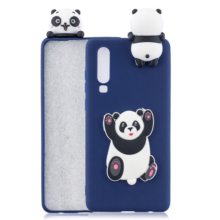 3D Animal Doll Pattern Soft TPU Phone Case for Samsung Galaxy A70 - Giant Panda-1