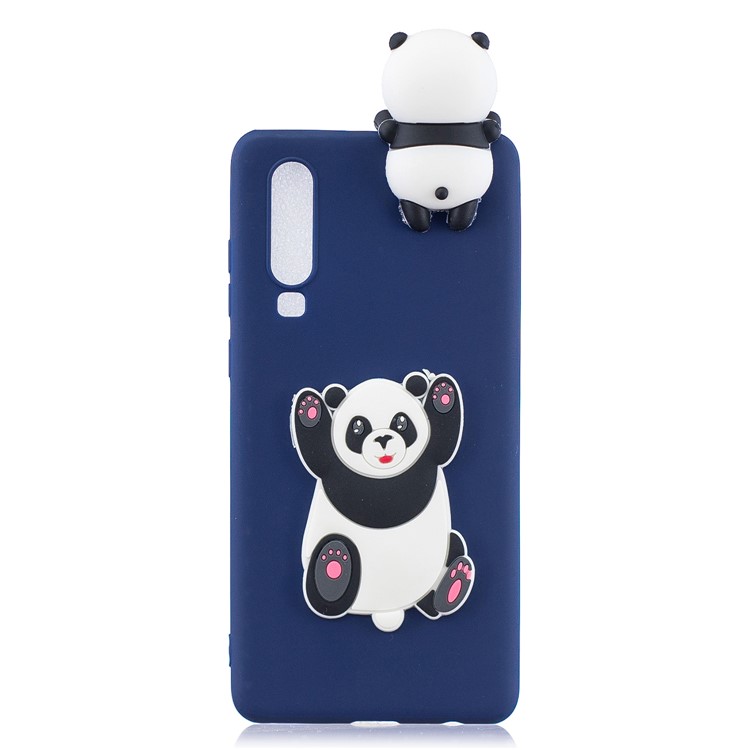 3D Animal Doll Pattern Soft TPU Phone Case for Samsung Galaxy A70 - Giant Panda-3