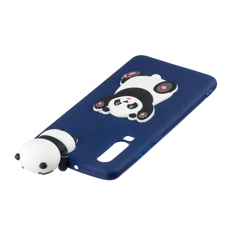 3D Animal Doll Pattern Soft TPU Phone Case for Samsung Galaxy A70 - Giant Panda-6