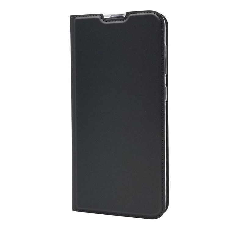 Magnetic Adsorption Leather Card Slot Case for Samsung Galaxy A30 / A20 - Black-3