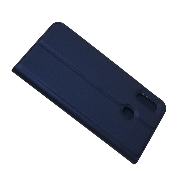 Magnetic Adsorption Leather Card Slot Case for Samsung Galaxy A30 / A20 - Blue-7