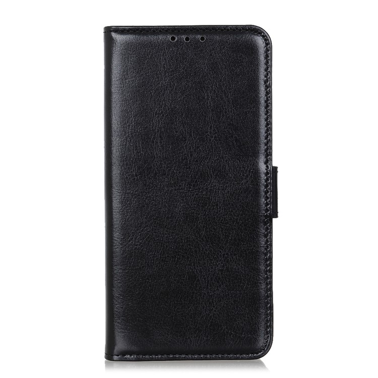 Crazy Horse Leather Wallet Phone Casing for Samsung Galaxy A40 - Black-4