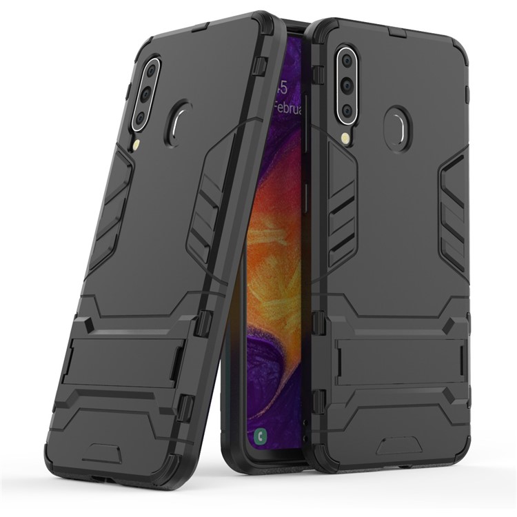 Cool Guard Kickstand PC TPU Hybrid Case for Samsung Galaxy A60-1