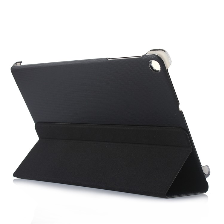 Leather Stand Tablet Protective Case for Samsung Galaxy Tab A 10.1 (2019) SM-T515 - Black-4