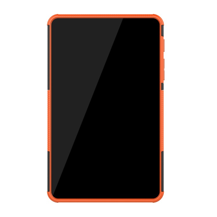 Anti-slip PC + TPU Hybrid Case with Kickstand for Samsung Galaxy Tab A 8 (2019) SM-P200 / SM-P205 - Orange-3