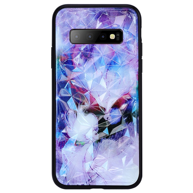 

3D Алмазная Текстура PC + TPU Рамка Гибридный Задний Чехол Для Samsung Galaxy S10 Plus - Фэнтезийный Эльф, Galaxy S10 Plus