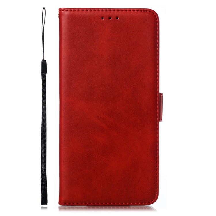 PU Leather Stand Wallet Case for Samsung Galaxy A30 / A20 - Red-2