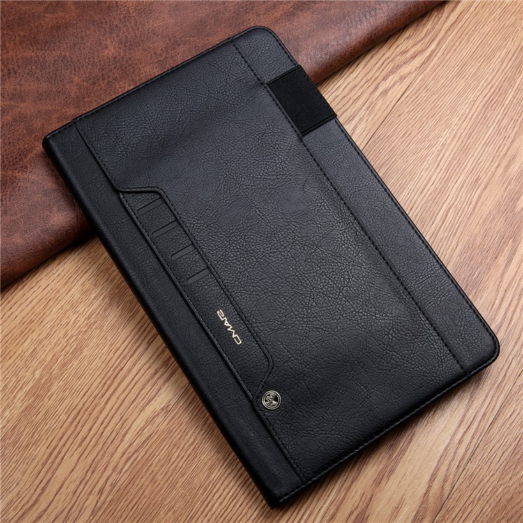 CMAI2 Card Slots Stand Tablet Leather Case with Stylus Pen Holder for Samsung Galaxy Tab A 10.1 (2019) SM-T515 / SM-T510 - Black-11