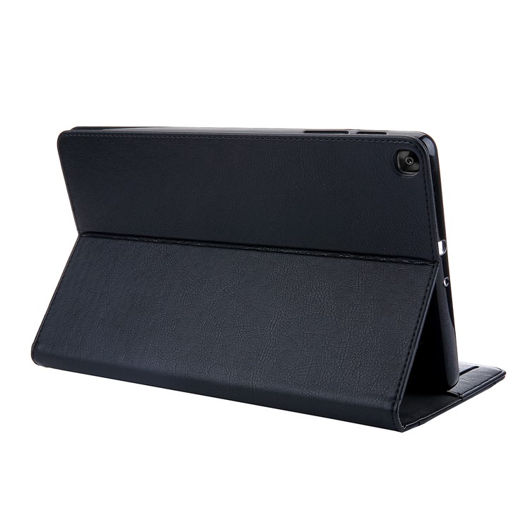 CMAI2 Card Slots Stand Tablet Leather Case with Stylus Pen Holder for Samsung Galaxy Tab A 10.1 (2019) SM-T515 / SM-T510 - Black-9