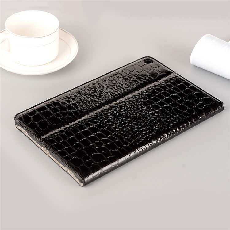 Crocodile Skin Wallet Stand Leather Tablet Case for Samsung Galaxy Tab A 10.1 (2019) T510/T515 - Black-9