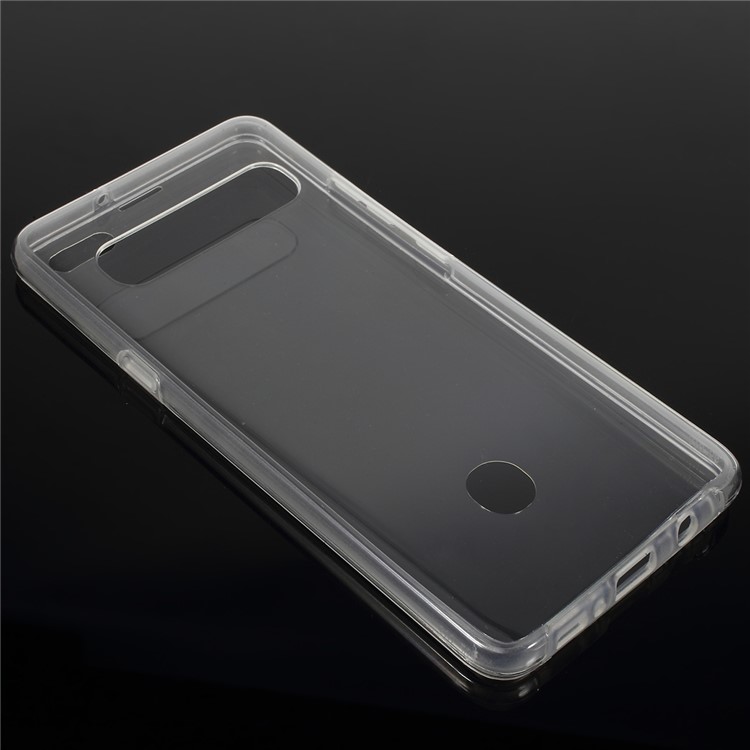 Transparent PC Side+ TPU Back Phone Cover for Samsung Galaxy S10 5G-3