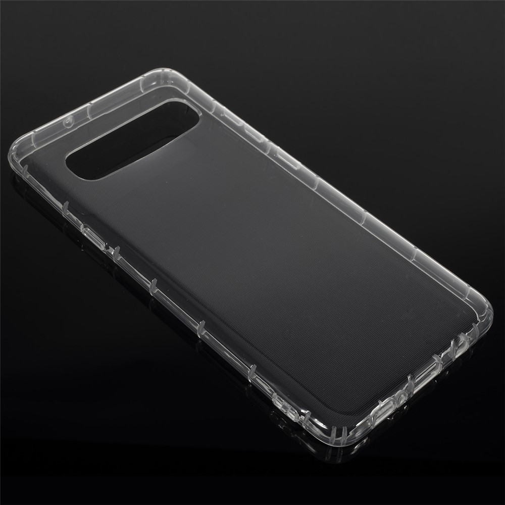 Caixa de Telefone Crystal Clear TPU Para Samsung Galaxy S10 5G